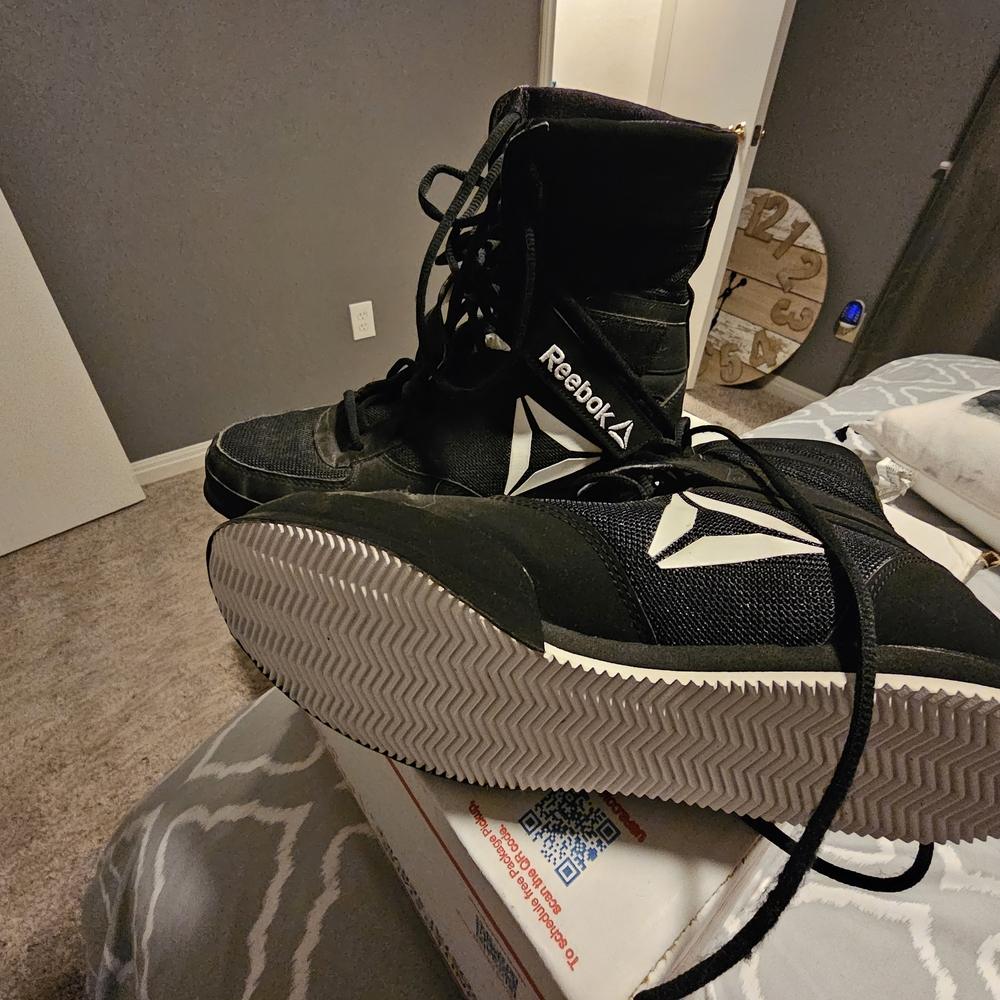 Reebok Black High-Top Sneakers